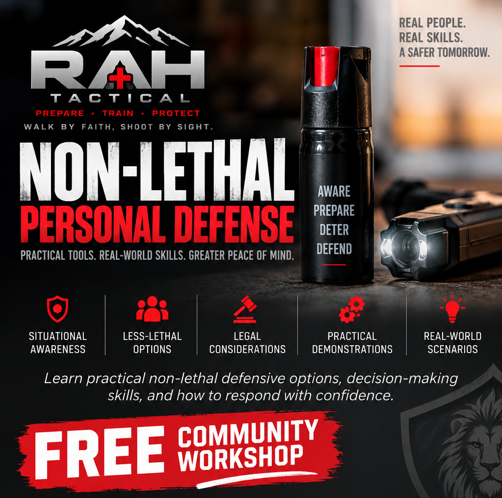Non-Lethal Self-Defense Community Workshop